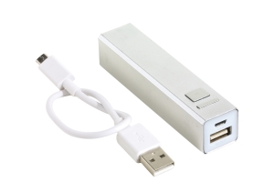 Powerbank, ENDURANCE, srebrny